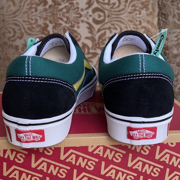 Vans Comfycush Old Skool Ftr Strd/Black/Trwht Men’ - Picture 14 of 16